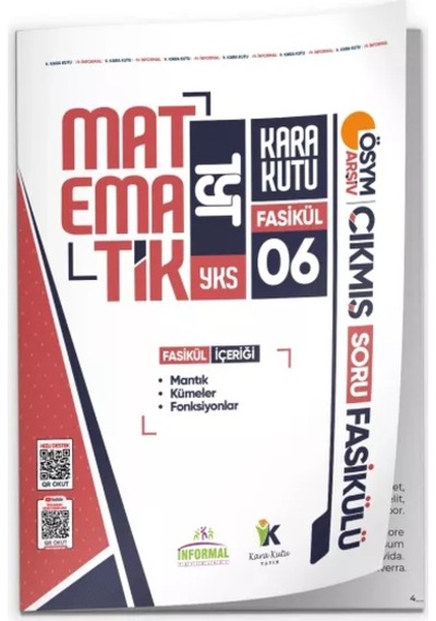 2026 Tyt Matematik Kara Kutu 6.fasikül Ösym Çıkmış Soru Mantık-kümeler-fonksiyonlar Modüler Set