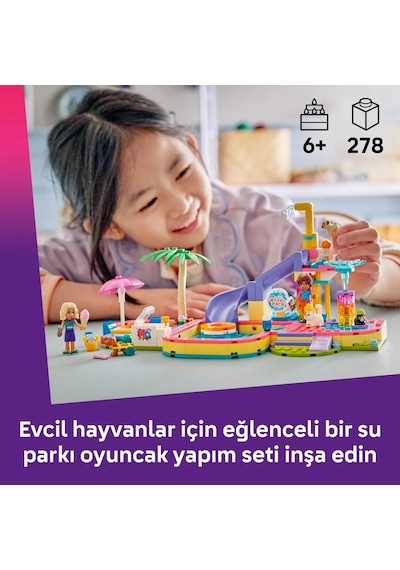 LEGO® Friends Su Parkında Eğlence 42676 - 6 Yaş ve Üzeri Çocuklar için 2 Mini Bebek İçeren Oyuncak Yapım Seti (278 Parça)