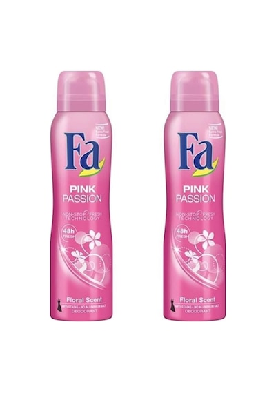 Fa Pink Passion Floral Scent Kadın Sprey Deodorant 150 ML x 2