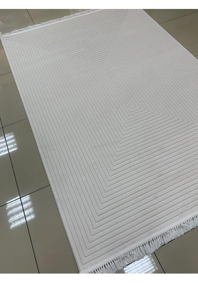 Padişah Halı Safir 74774 060 Serisi Akrilik Salon Oturma Yatak Odası Halısı Krem