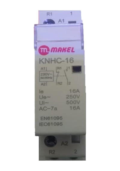 Makel Sessiz Moduler Kontaktör 16a 1no+1nc 68000140