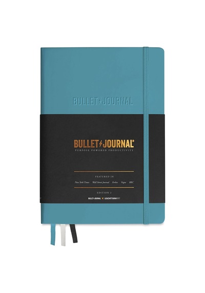 Leuchtturm1917 Bullet Journal 2nd Edition A5 Sert Kapak Noktalı Defter Turquoise25 373022