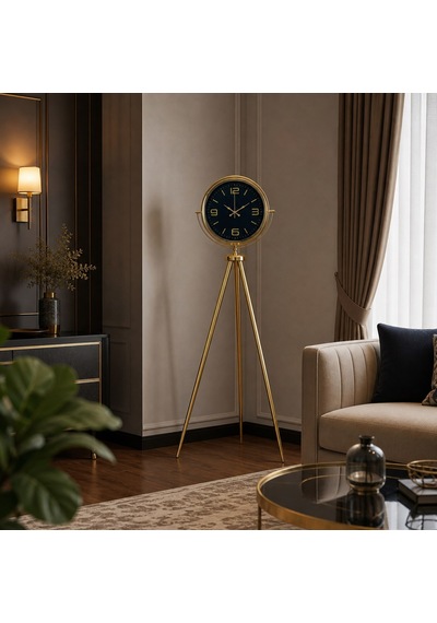Elegance Tripod Gold Ayaklı Saat Diğer 86373498
