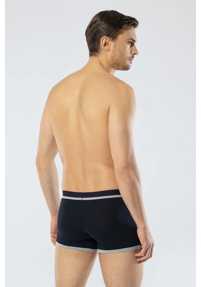 Cacharel Erkek 2'li Biyeli Boxer 1322/lacivert-indigo Lacivert - İndigo