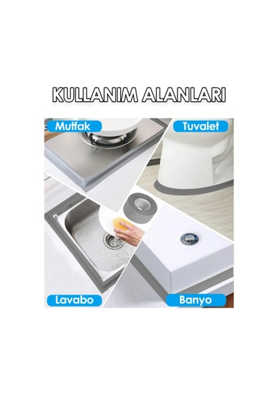 3.2 Mt Su Sızdırmaz Geçirmez Bant Lavabo Küvet Tezgah Kenar Bandı Banyo Mutfak Pencere Yalıtım Bandı