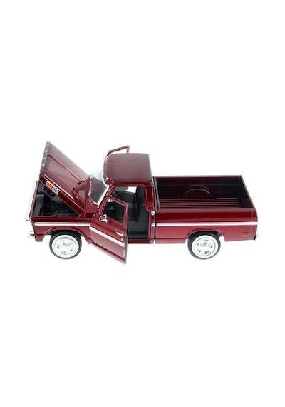 Motormax 1969 Ford F-100 Pickup 1/24 Ölçek Bordo Model Araba