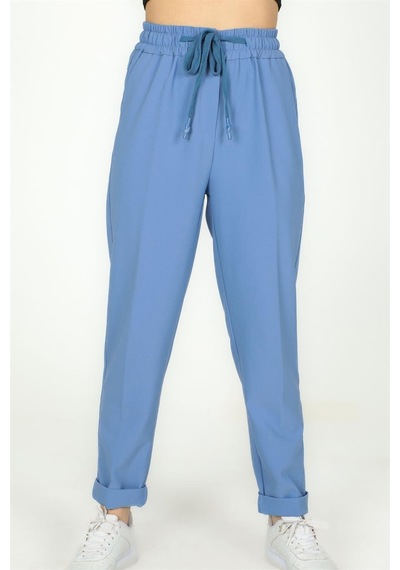 Sortie Collection Neva Model Pantolon İndigo-indigo İndigo