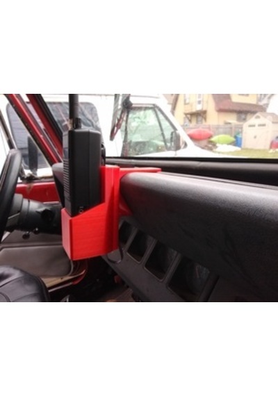 Jeep Yj - Uniden El Cb İçin Gösterge Paneli Montaj Tutucu