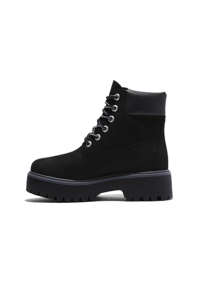 Timberland Stone Street 6 Inch Lace Up Waterproof Kadın Bot-31933 Siyah