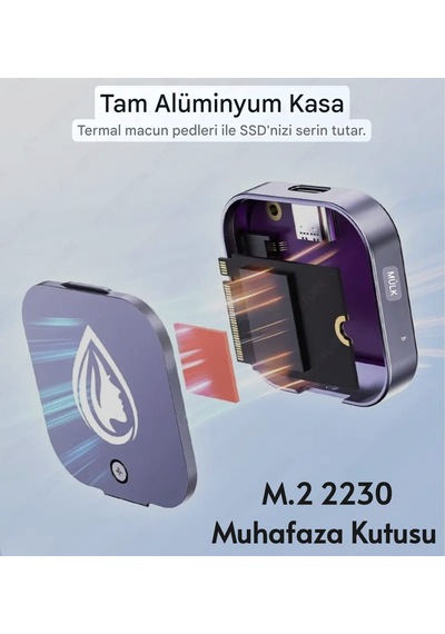Jeyı 2230 M.2 Nvme Ssd Kutusu 3.2 Gen2 10gbps Süper Hızlı Telefon Tablet Apple Uyumlu MacBook iPad Laptop Bilgisayar Tüm Cihazlara Son Nesil Teknoloji Minik Boy Jeyı 2230 M.2 Nvme Ssd Kutusu 3.2 Gen2 10gbps Süper Hızlı Telefon Tablet Apple Uyumlu MacBook iPad Laptop Bilgisayar Tüm Cihazlara Son Nesil Teknoloji Minik Boy