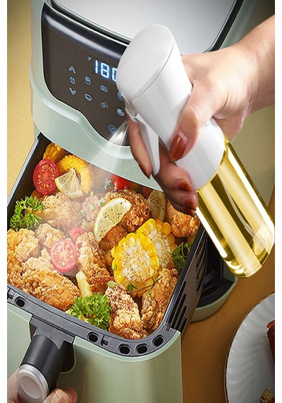 Airfryer Sprey Cam Yağlık Yağdanlık Yağ Püskürtücü Şık Tasarımlı Mangal Barbekü Fritöz Yağ Spreyi Ço Diğer