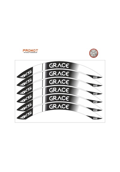 Grace 202 Uyumlu Jant Şeridi Model 4 Diğer