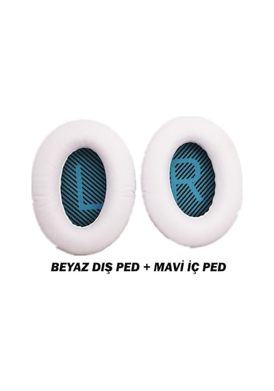 Bose Qc2 Kulaklık Pedi Qc25 Ae2 Qc2 Qc15 Qc35 Qc35Ii Süngeri Açık Gri - Siyah