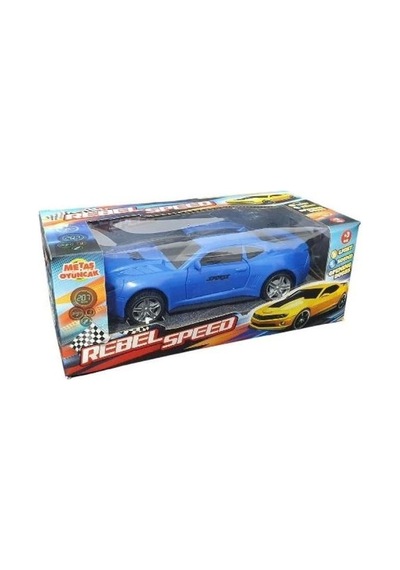 Çarp Dön Işıklı Sesli Camaro Mavi - Cmr-063