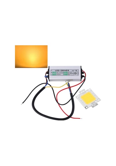 36w Cob Led Driver 36w Power Led Renk Amber 36 Watt Projektör Ledi