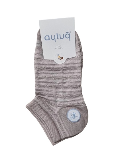 Angbutik Aytuğ 34287 Kadın Bambu Patik Çorap Çok Renkli