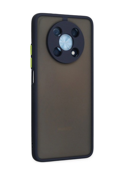 Mep Huawei Nova Y90 Kılıf Montreal Silikon Kapak - Lacivert Najmaddin renkli