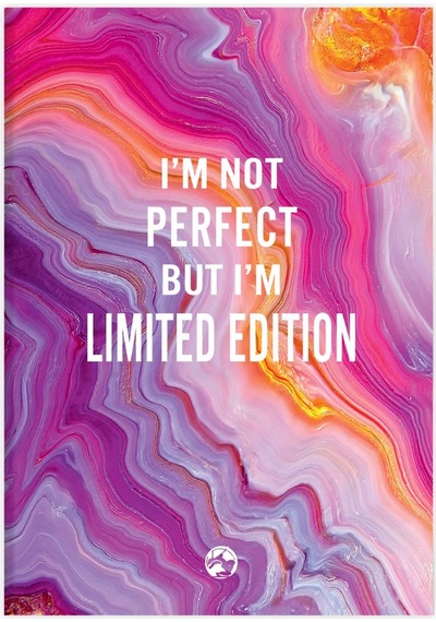 Metalik Notebook Düz Defter Limited Edition 17x24