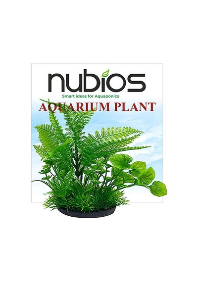 Nubios Plastik Bitki Kare Tabanlı Tekli Karton 17,5 Cm 219-59017.01