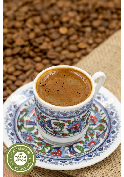 Yörem Afyon Üstün Lezzetli Bol Köpüklü Halis Türk Kahvesi 250gr.