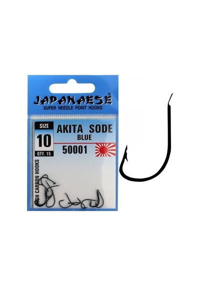 Japanese Akita Sode Carbon Blue 50001 Olta İğnesi - No-18