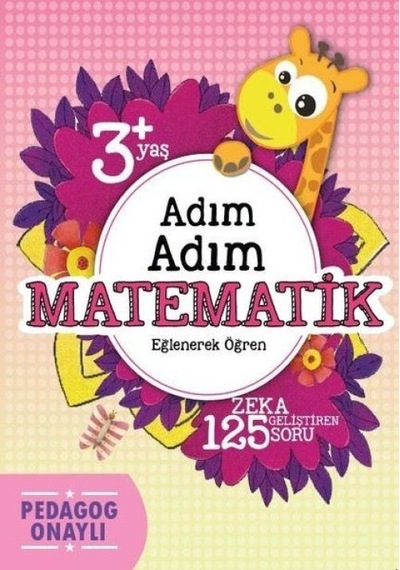 Adım Adım Matematik 3+ Yaş - Rxlu-722451