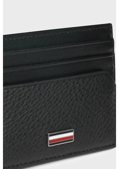 Tommy Hilfiger Deri Kartlık Erkek Kartlık Am0am14494 Bds Siyah SİYAH