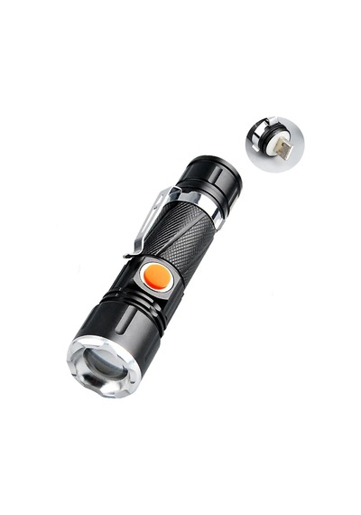Şarjlı Çok Amaçlı Led Fener Mıknatıs Destekli 11,5 Cm