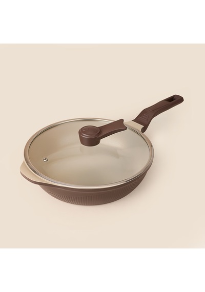 Kitchen Multi Tava - Kahverengi - 28 Cm Çok Renkli