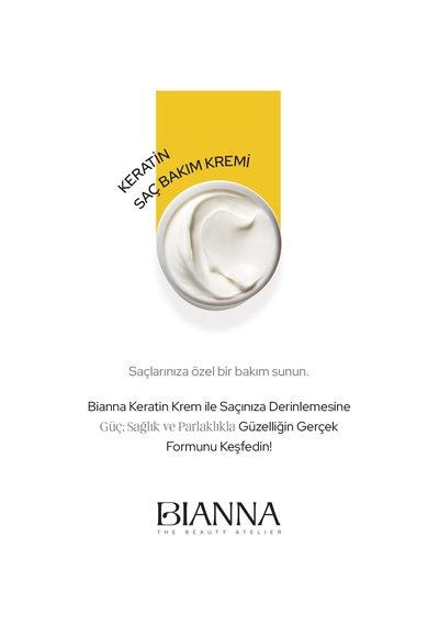 Saç Bakım Kremi Keratin Güçlendiren Ve Yenileyen Saç Bakım Kremi - 500 Ml Saçkrem