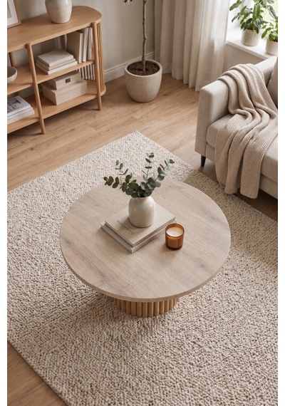 Soyasis Petra Bohem Orta Sehpa 70 Cm - Safir Meşe