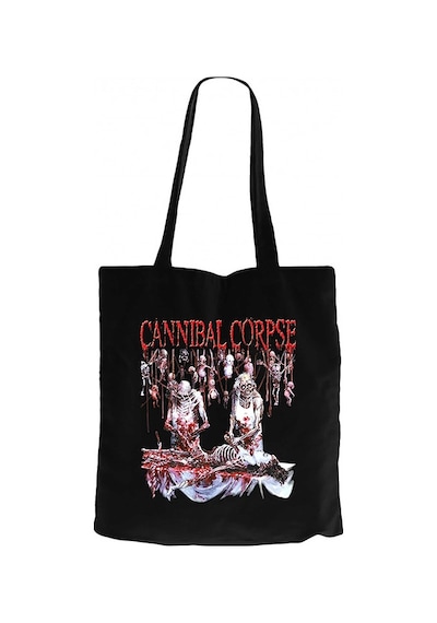 Cannibal Corpse Essential Siyah Kanvas Bez Çanta Siyah