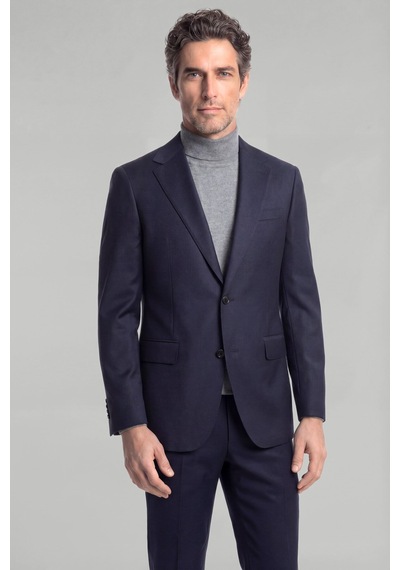 Bisse Comfort Fit Lacivert Mono Yaka Çift Yırtmaçlı 6 Drop Erkek Yün Ceket Pck25k25205 D39 Lacivert Bisse Comfort Fit Lacivert Mono Yaka Çift Yırtmaçlı 6 Drop Erkek Yün Ceket Pck25k25205 D39 Lacivert