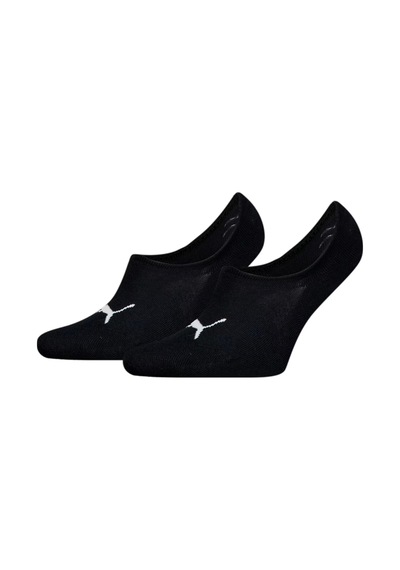 PUMA High Cut Footie 2'li Unisex Siyah Günlük Stil Çorap 93839501