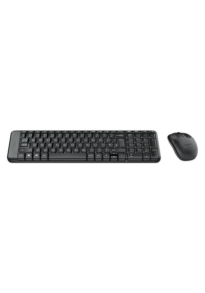 Logitech Mk220 Q Tr Siyah Kablosuz Klavye Mouse Set Optik