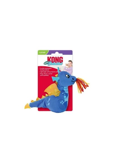Kong Catnipli Ejderha Peluş Kedi Oyuncağı