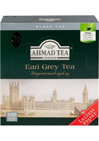 Ahmad Tea Avantaj Paketi 3 Lü Earl Grey + English Breakfast + Ceylon 100 Lü Poşet Çay