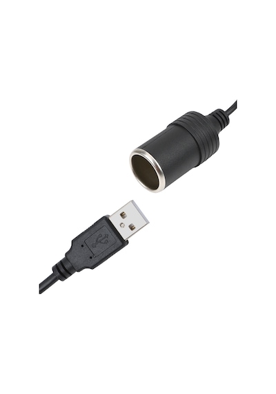 Powermaster Pm-5726 Usb 2.0 Siyah 5 Volt 2 Amper To 12 Volt 800mah Araç Çakmaklığına Çevirici