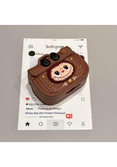 Fonksiyonel Pratik Kullanım Standart Airpods Pro 2 İle Uyumlu Vinyl Earpods Silikon Kılıf Çok Renkli