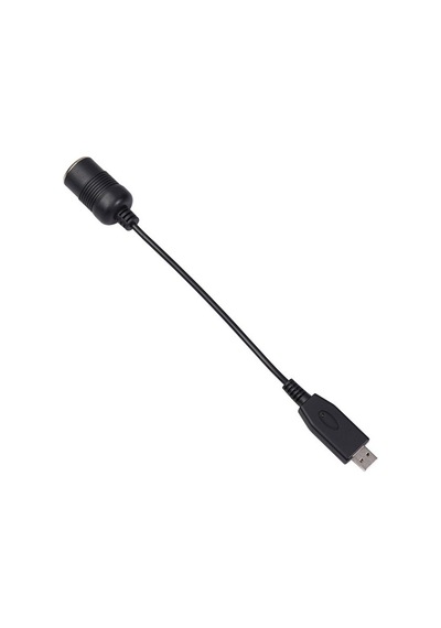 Castleofangels Usb 5v - 12v Araç Çakmak Soketi Güç Dişi Dönüştürücü Adaptör Kablosu