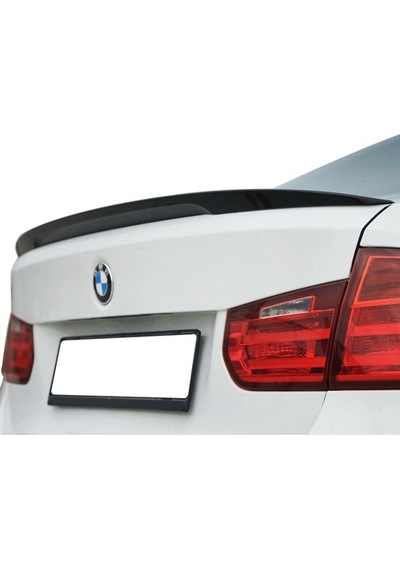 Bmw F30 Bagaj Üstü Spoiler Pianoblack Boyalı M Performance