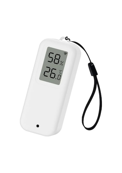 Zigbee Mini Lcd Ekranlı Sıcaklık Ve Nem Sensörü Tuya - Smartlife, Zigbee2mqtt Uyumlu Ip65 Diğer