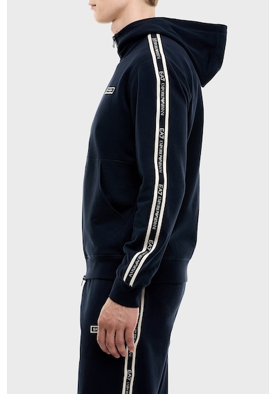 Ea7 Pamuklu Regular Fit Kapüşonlu Erkek Sweat Sweat 7m002197 Af10377 Ub102 Lacivert
