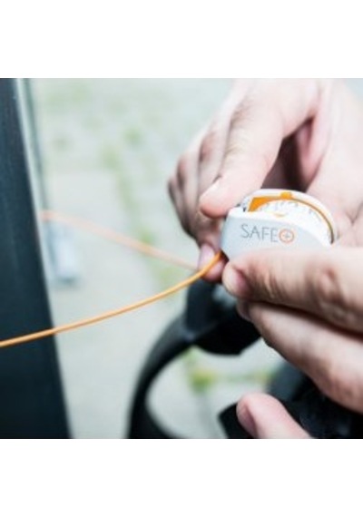 Safe+ - Mıcrolock Şifreli Mini Kilit Beyaz