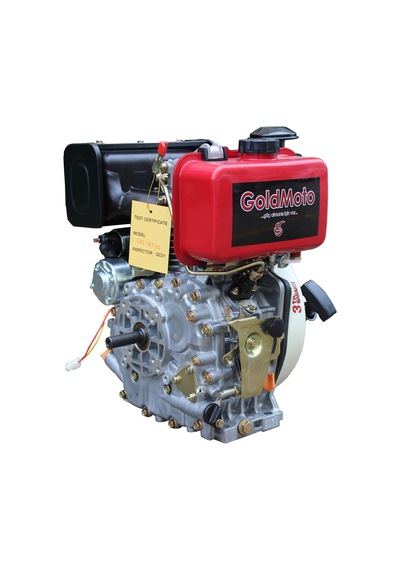 Goldmoto Gm178fe-c Dizel Motor 7 Hp Marşlı Krank Mili Kamalı