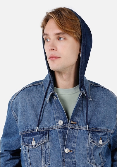 Colin's Colins Oversize Fit Düğmeli Astarsız Erkek Mavi Jean Ceket Cl1068557 Q1.v1 Dn08386 Mavi Colin's Colins Oversize Fit Düğmeli Astarsız Erkek Mavi Jean Ceket Cl1068557 Q1.v1 Dn08386 Mavi