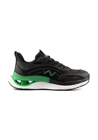 Celira Nrt Siyah Yeşil Erkek Sneaker Spor Ayakkabı Yeşil