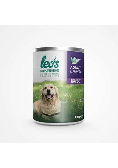 Kuzu Parça Etli Soslu Yetişkin Köpek Konservesi 6 Adet 400 Gr