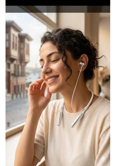Ls 102 Bluetooth Kulaklığı 5.3 Versiyon Yüksek Şarj İle 130 Saat Bekleme Süreli 10 Metre Çekiş Menzilli Dışar Genel