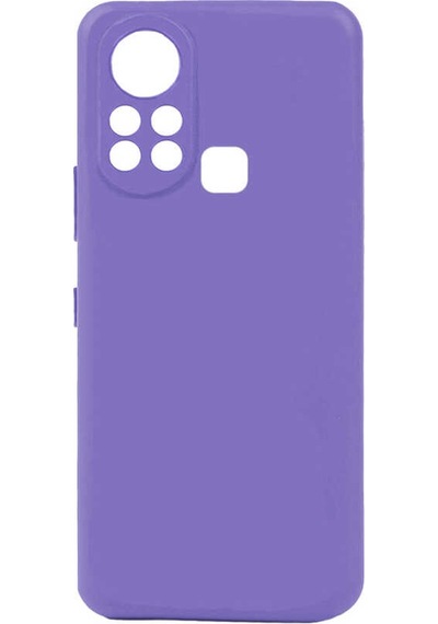 Goocamp İnfinix Hot 11s Kılıf Biye Silikon - Siyah Siyah